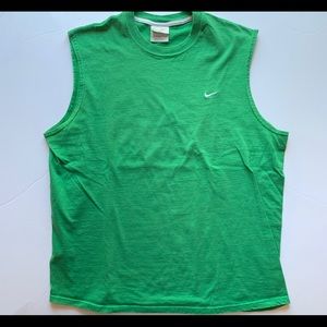 Nike Green Sleeveless T-Shirt Mens XL